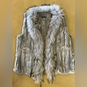 Boho Chic Rabbit Fur Bohemian Vest